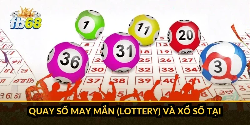 Quay số may mắn lottery và xổ số tại B52