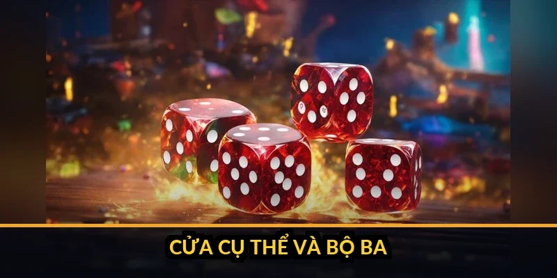 Bàn cược Sicbo với các cửa Tài Xỉu, tổng điểm và bộ ba được đánh dấu