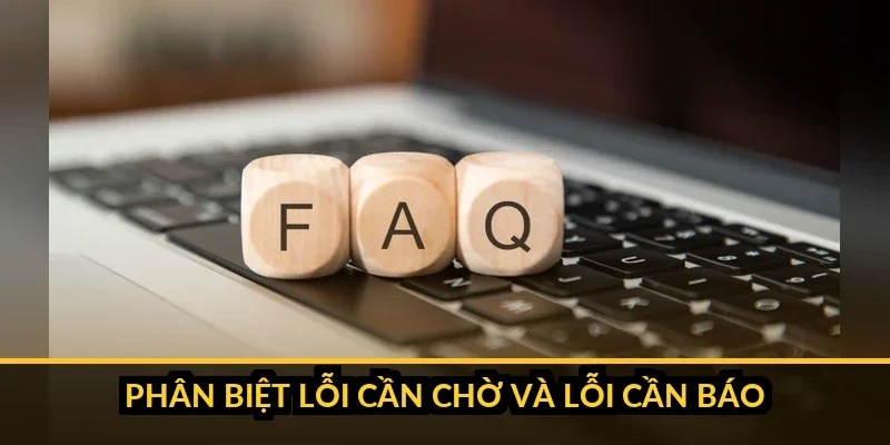 Biểu đồ phân loại nguyên nhân lỗi nạp rút theo tỷ lệ thường gặp