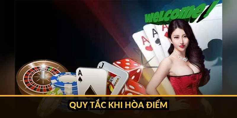 Minh họa hai lá bài Dragon và Tiger so điểm trong một ván Rồng Hổ