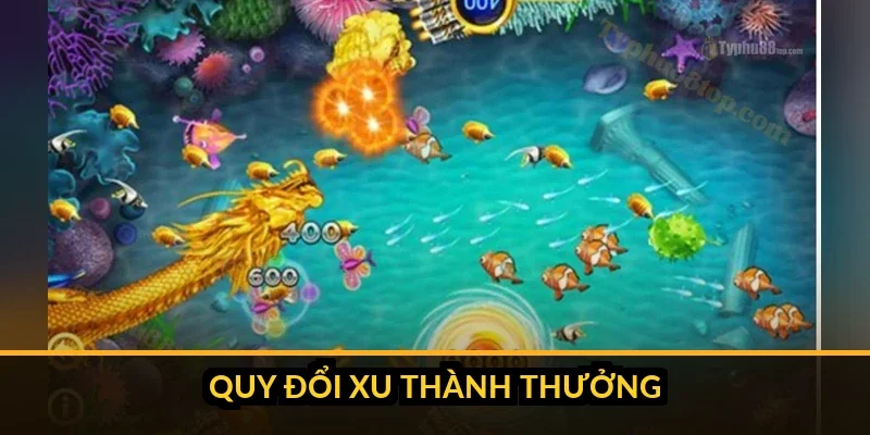 Sơ đồ vòng quay xu - đạn - thưởng và bảng hệ số giá trị các loại cá trong bắn cá B52