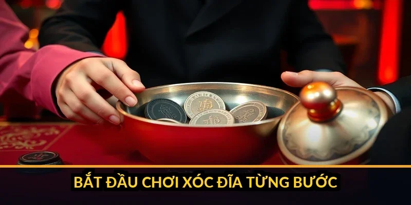 Các bước vào bàn và đặt cược xóc đĩa B52 cho người mới